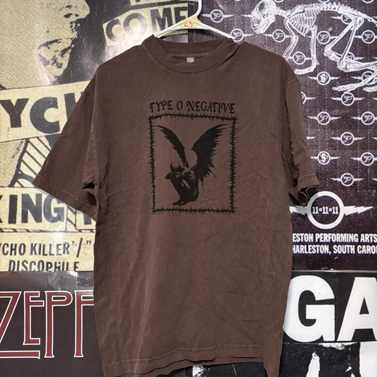Type o negative brown full size tee