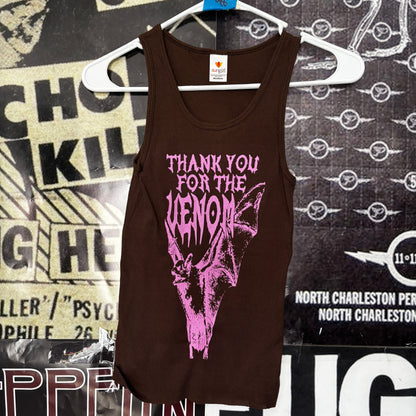 Venom brown/pink ribbed tank