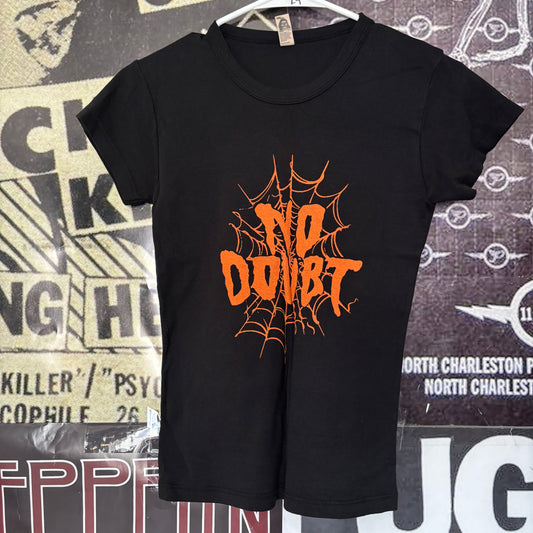 Doubt black/orange black babydoll tee SM/MED