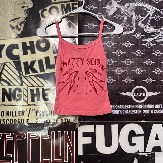 Mazzy star pink/red tank SM/MED