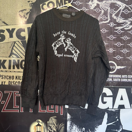 10 the lambs sweater SM/MED