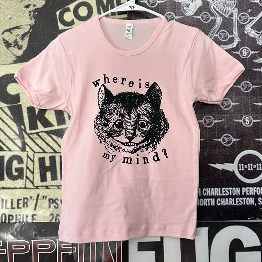 Pixies pink long baby tee