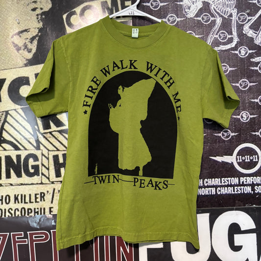 Twin peaks green slim t-shirt