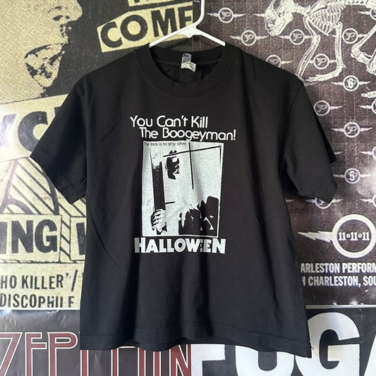 Halloween black boxy tee