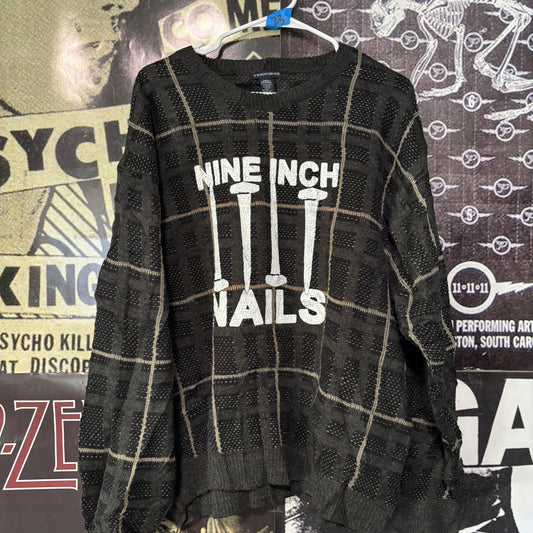 23 nine inch nails sweater LAR/XL