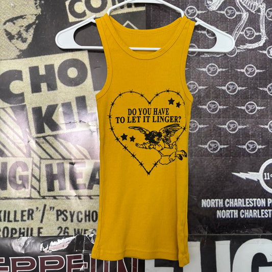 Linger yellow rib tank SM