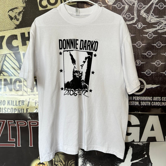 Donnie Darko white full size tee SM/MED