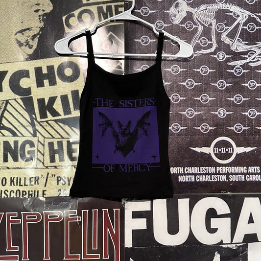 Sisters of mercy black/purple baby tank