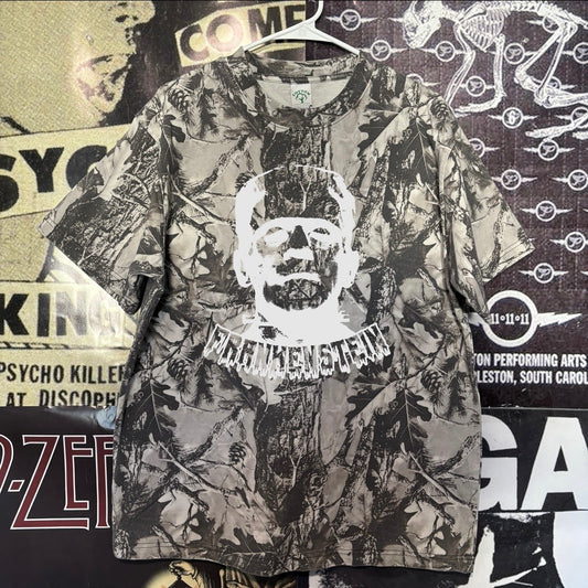 Frankenstein grey camo t-shirt