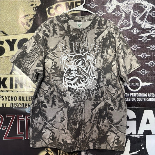Limp bizkit grey camo t-shirt