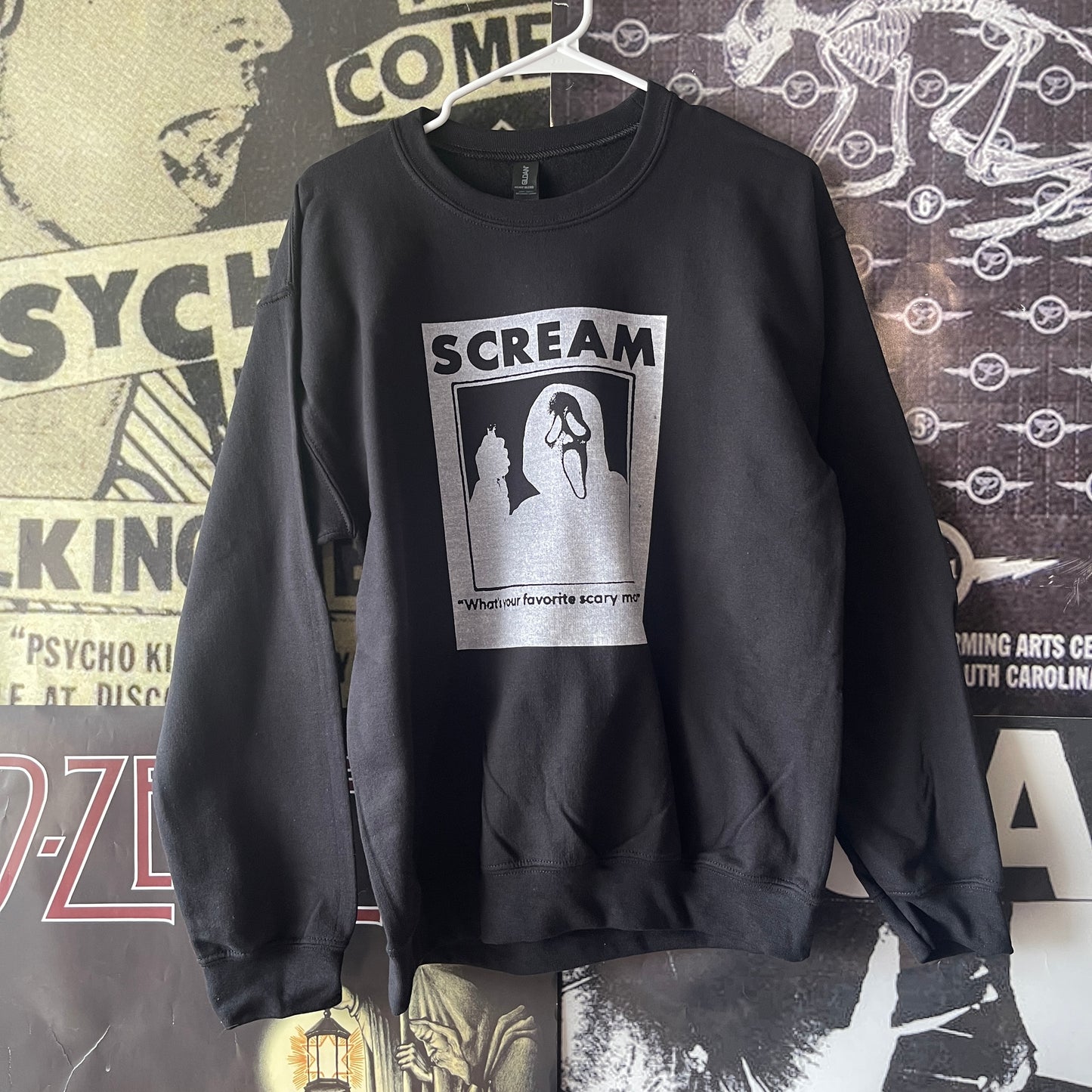 Scream black sweatshirt