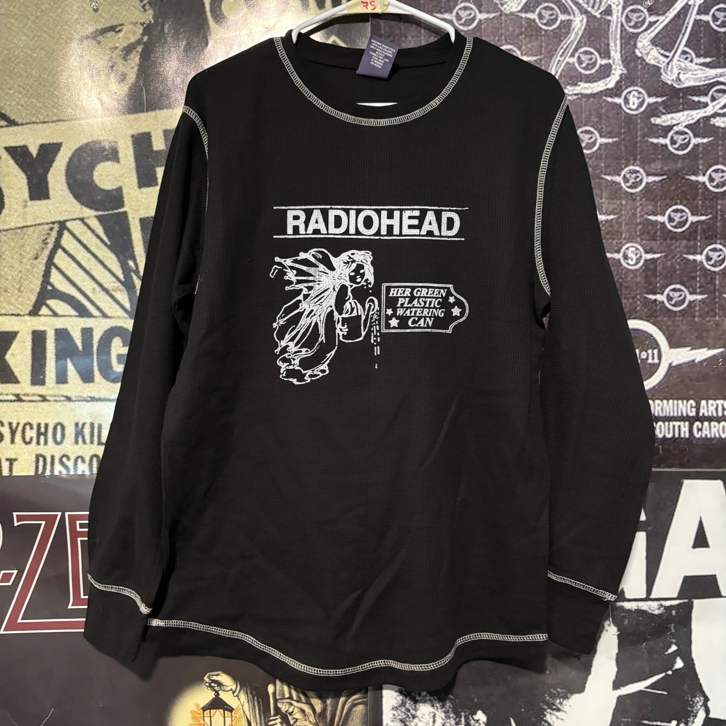 Radiohead b&w contrast thermal