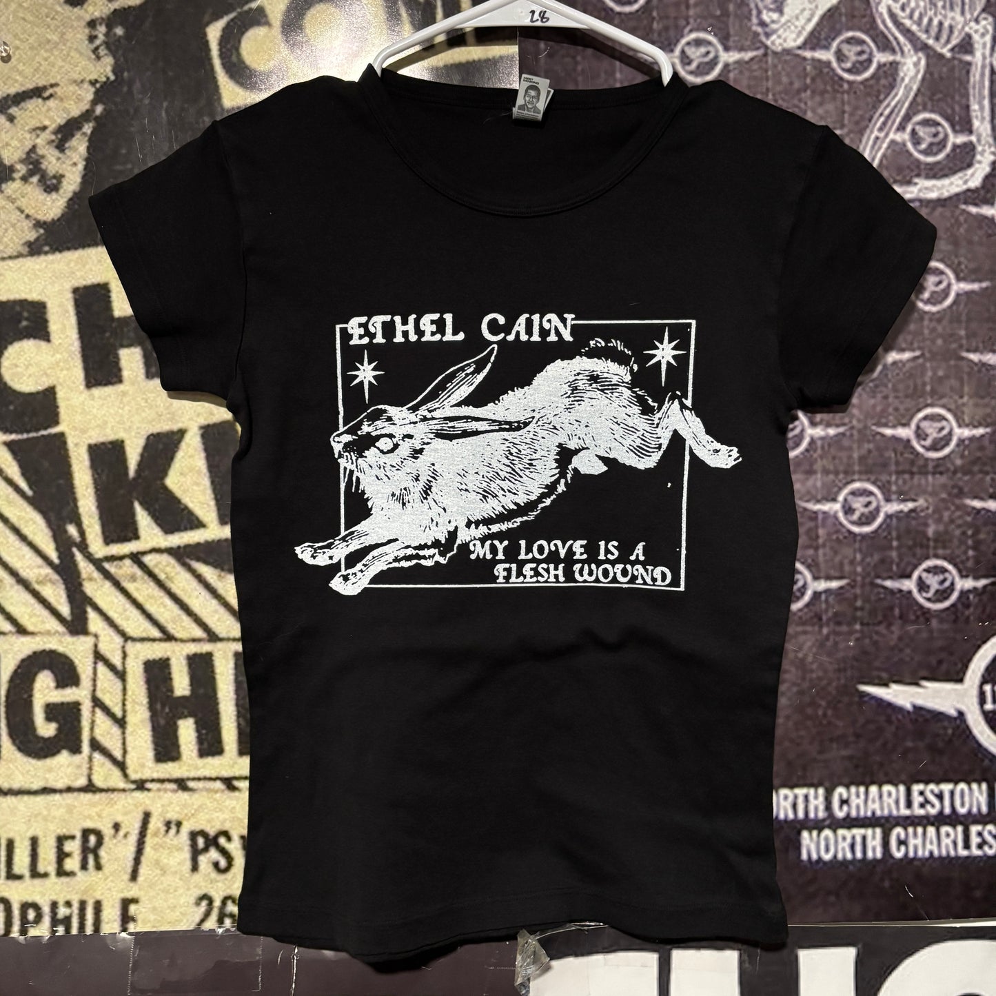 Ethel Cain b&w babydoll tee