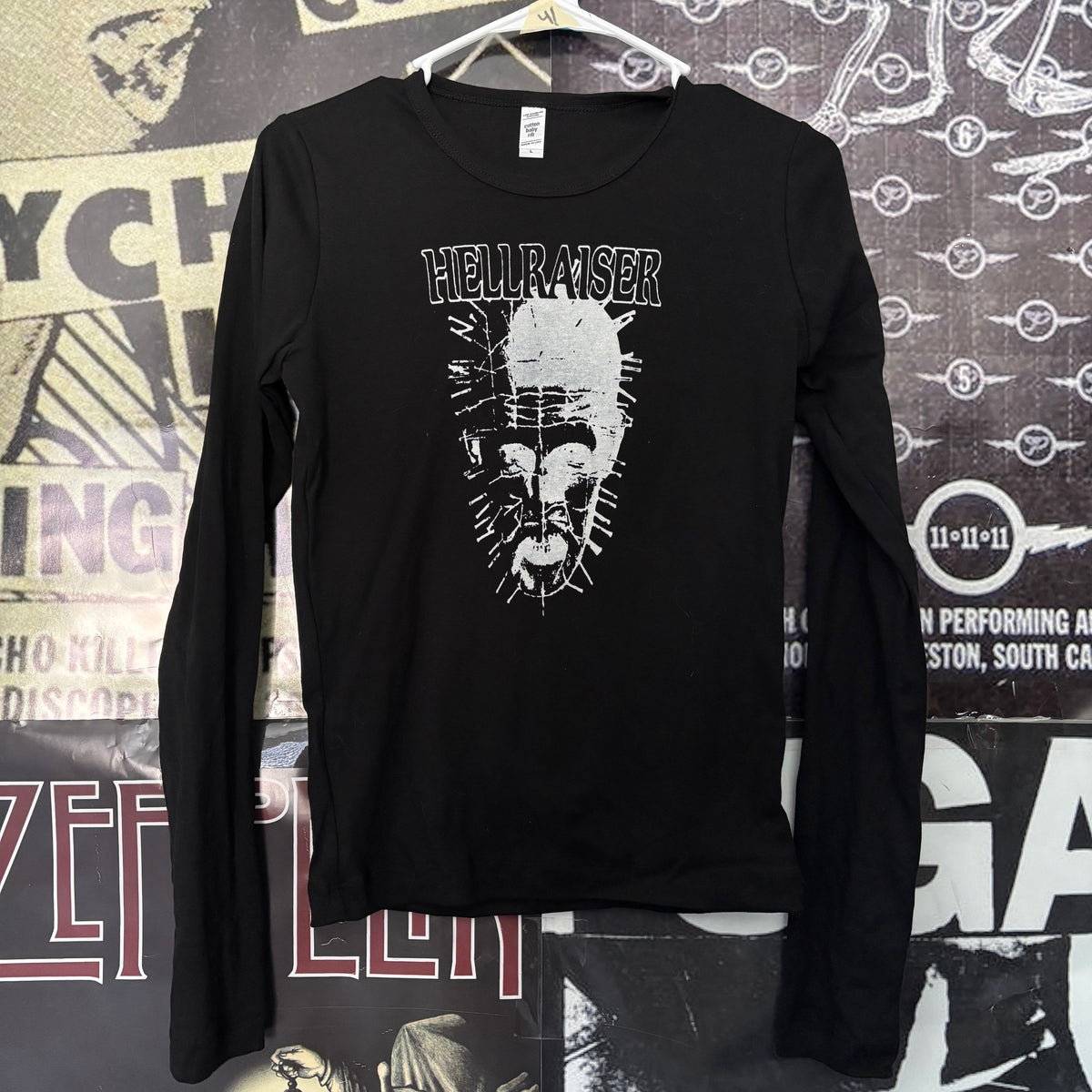 HELLRAISER black baby long sleeve