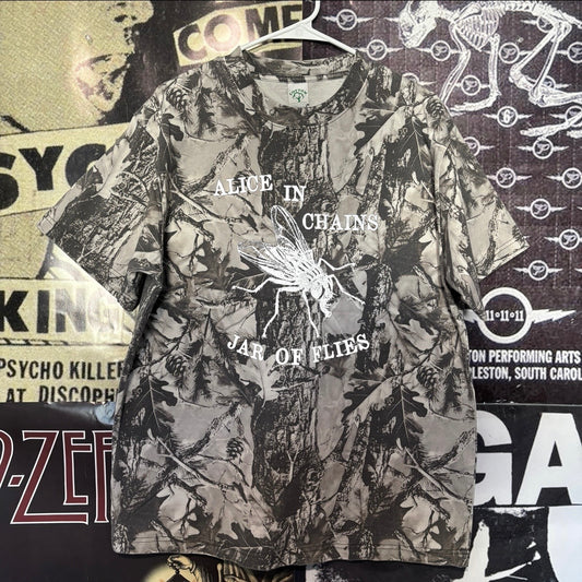 Alice In Chains fly grey camo t-shirt