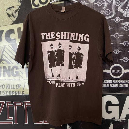 The shining brown full size tee