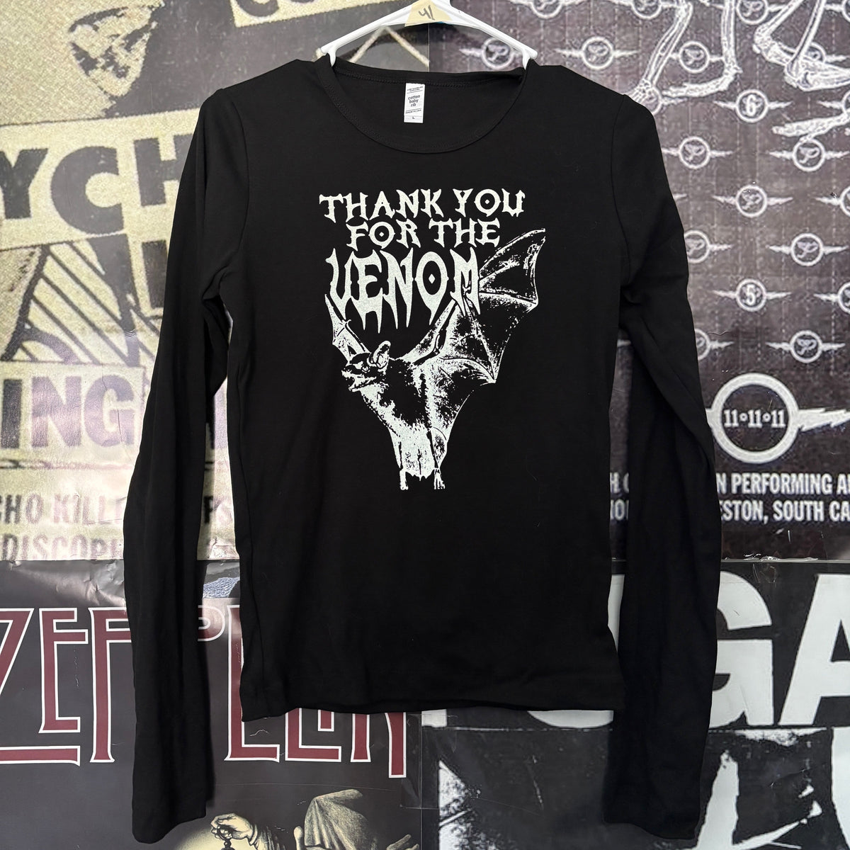 VENOM black baby long sleeve