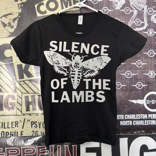Silence black long baby tee