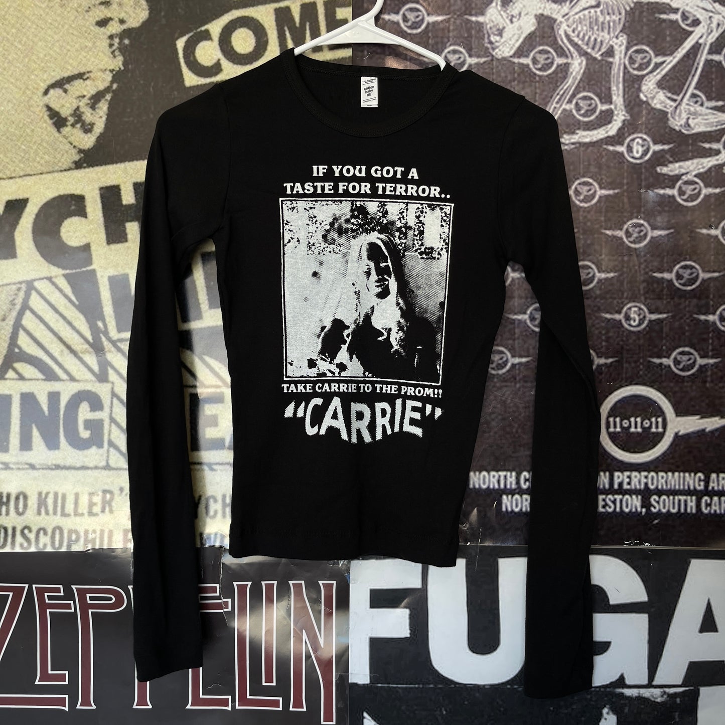 Carrie black baby long sleeve