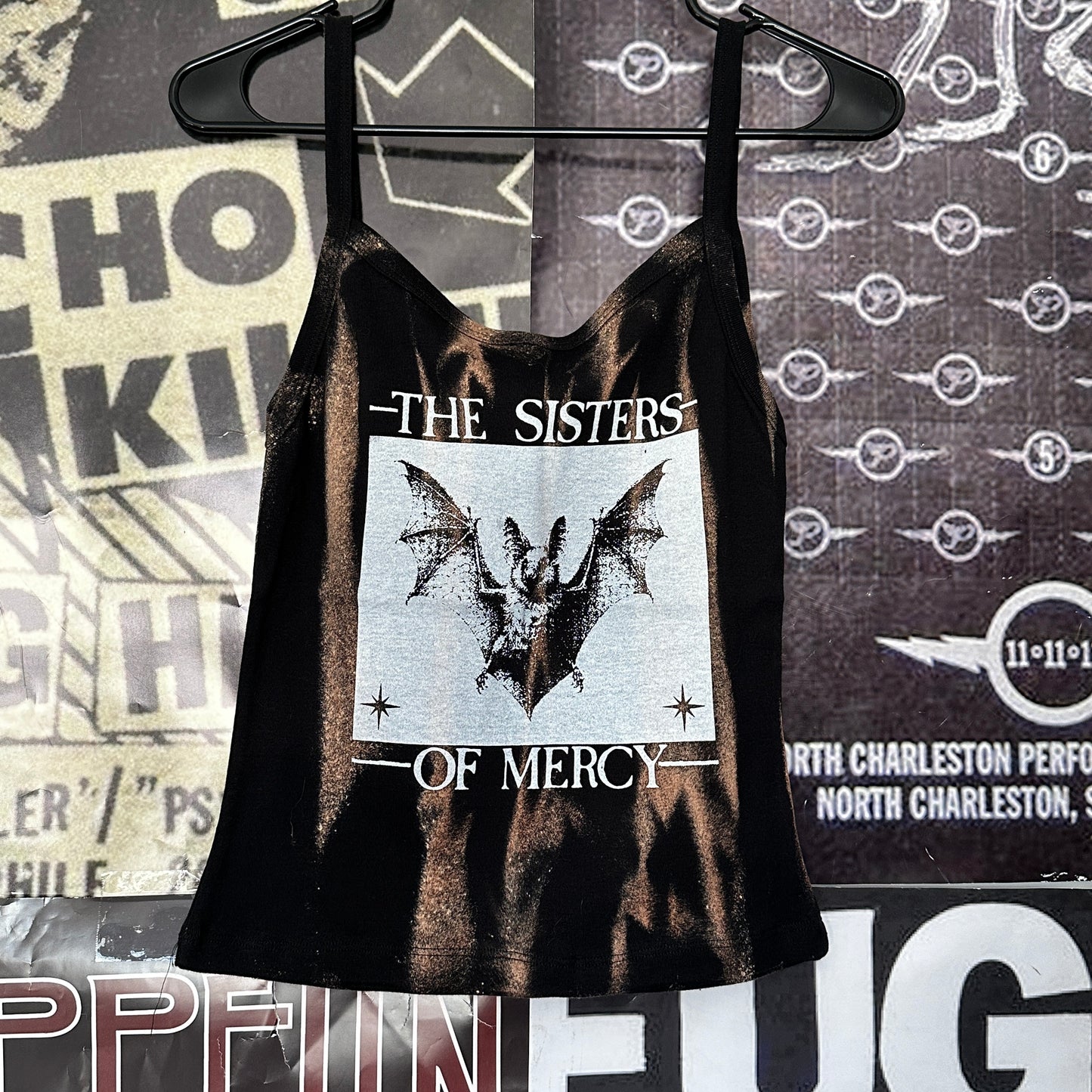 Sisters of mercy acid wash baby tank SM/MED