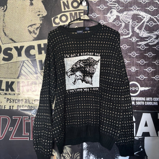 28 violent dog sweater LAR/XL