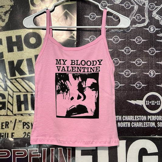 My bloody Valentine pink baby tank