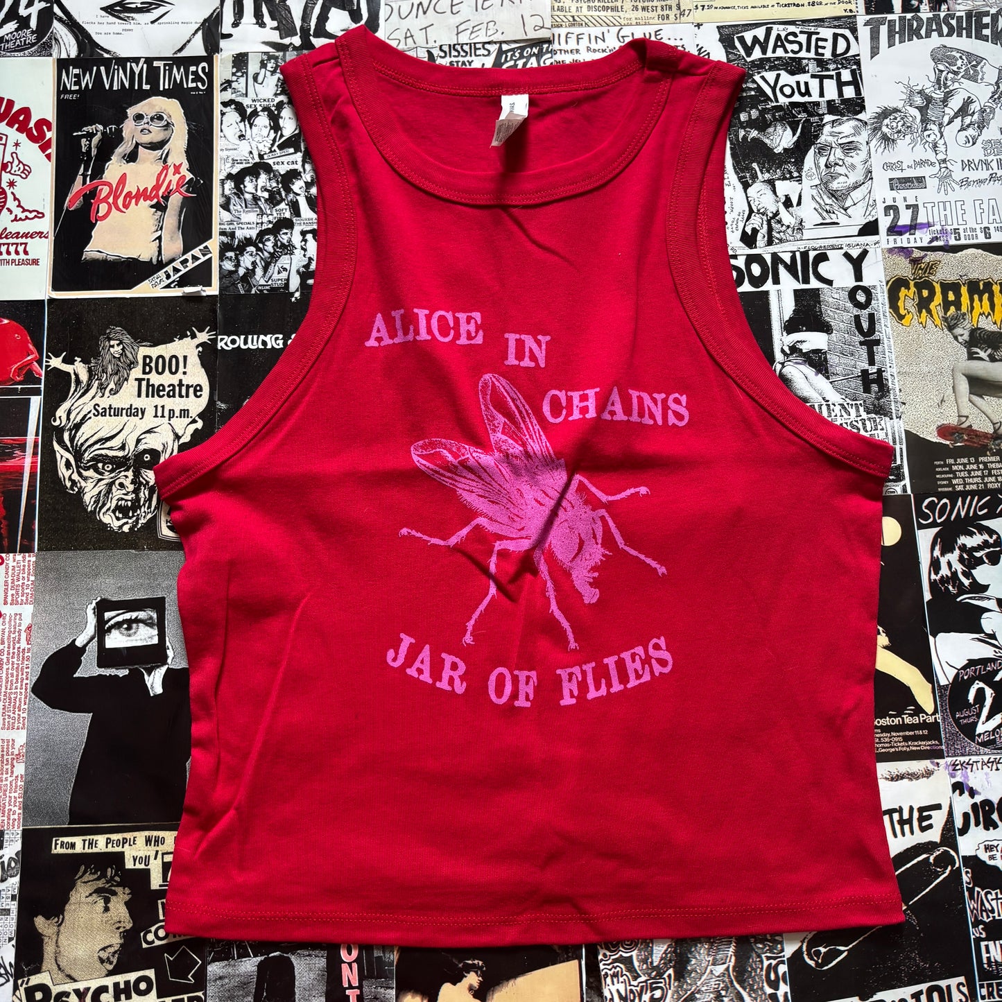 Alice fly red/pink tank top LAR/XL