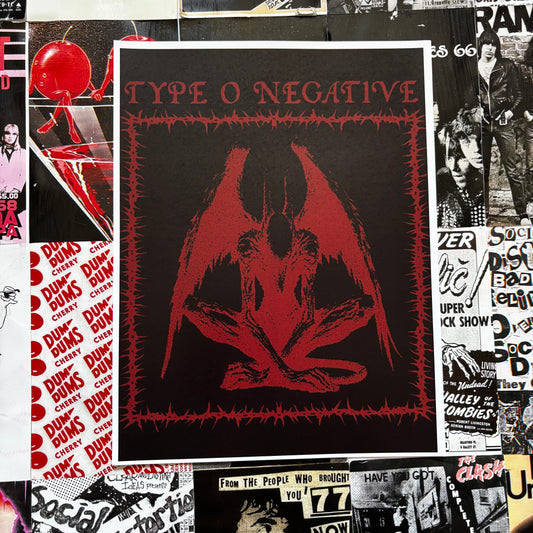 Type o negative poster