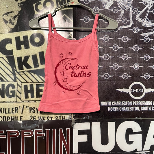 Cocteau twins pink/red tank SM/MED