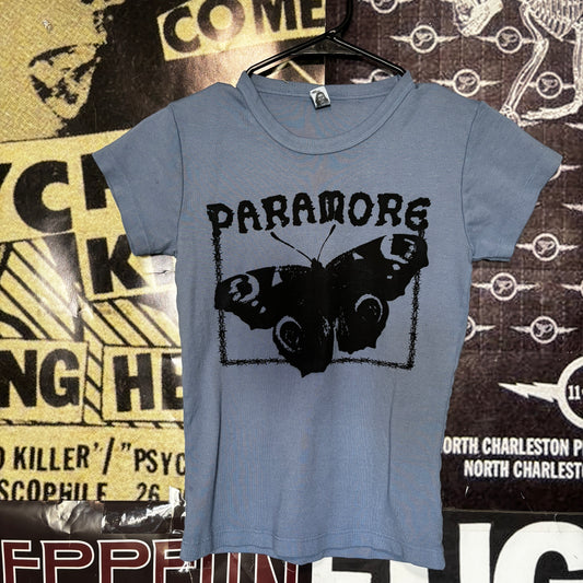 Paramore blue babydoll tee