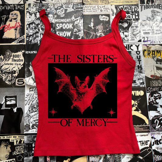 The sisters of mercy red baby tank