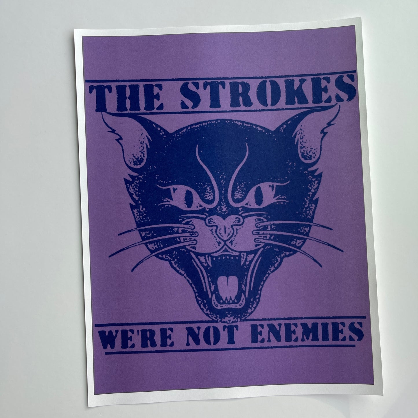 The strokes poster