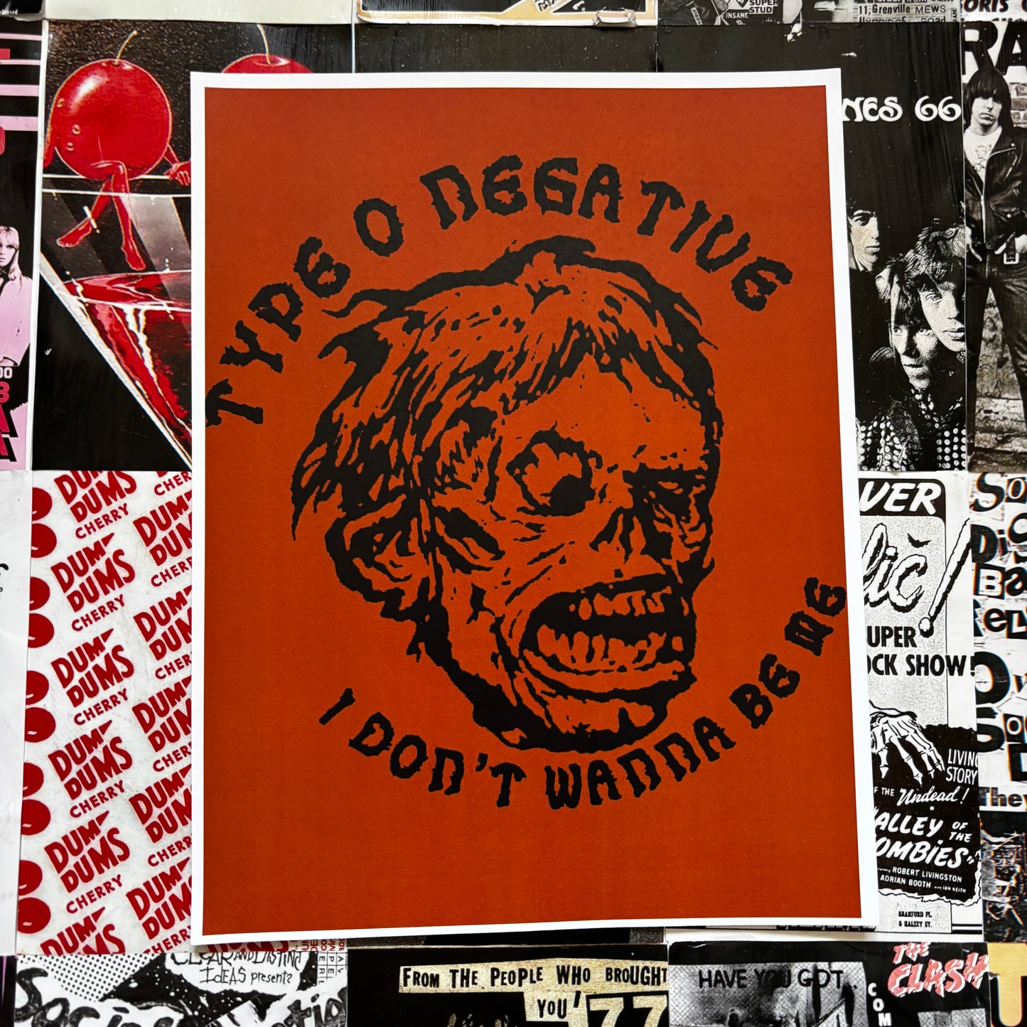 Type o negative poster