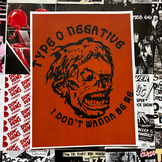 Type o negative poster