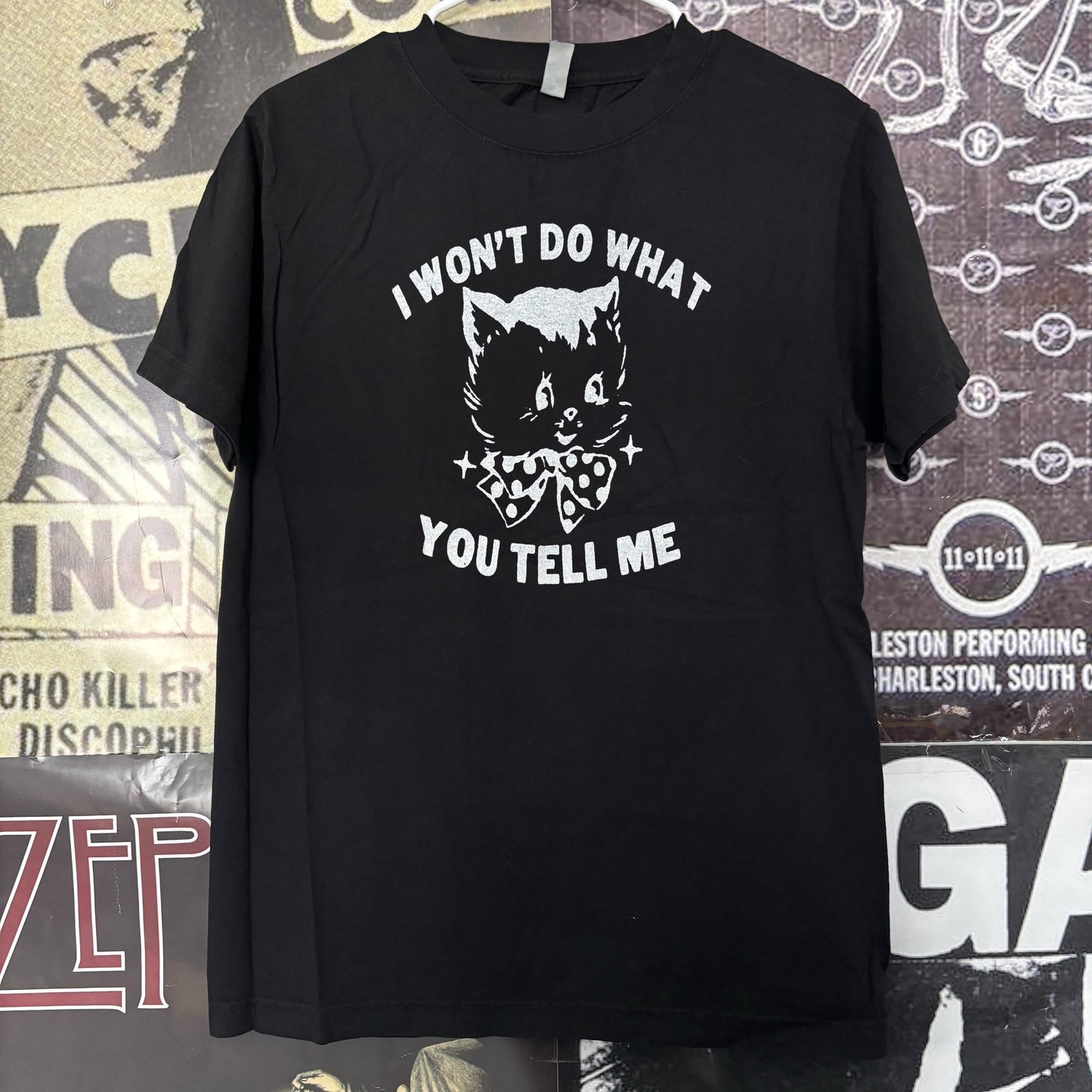 Rage black full size tee