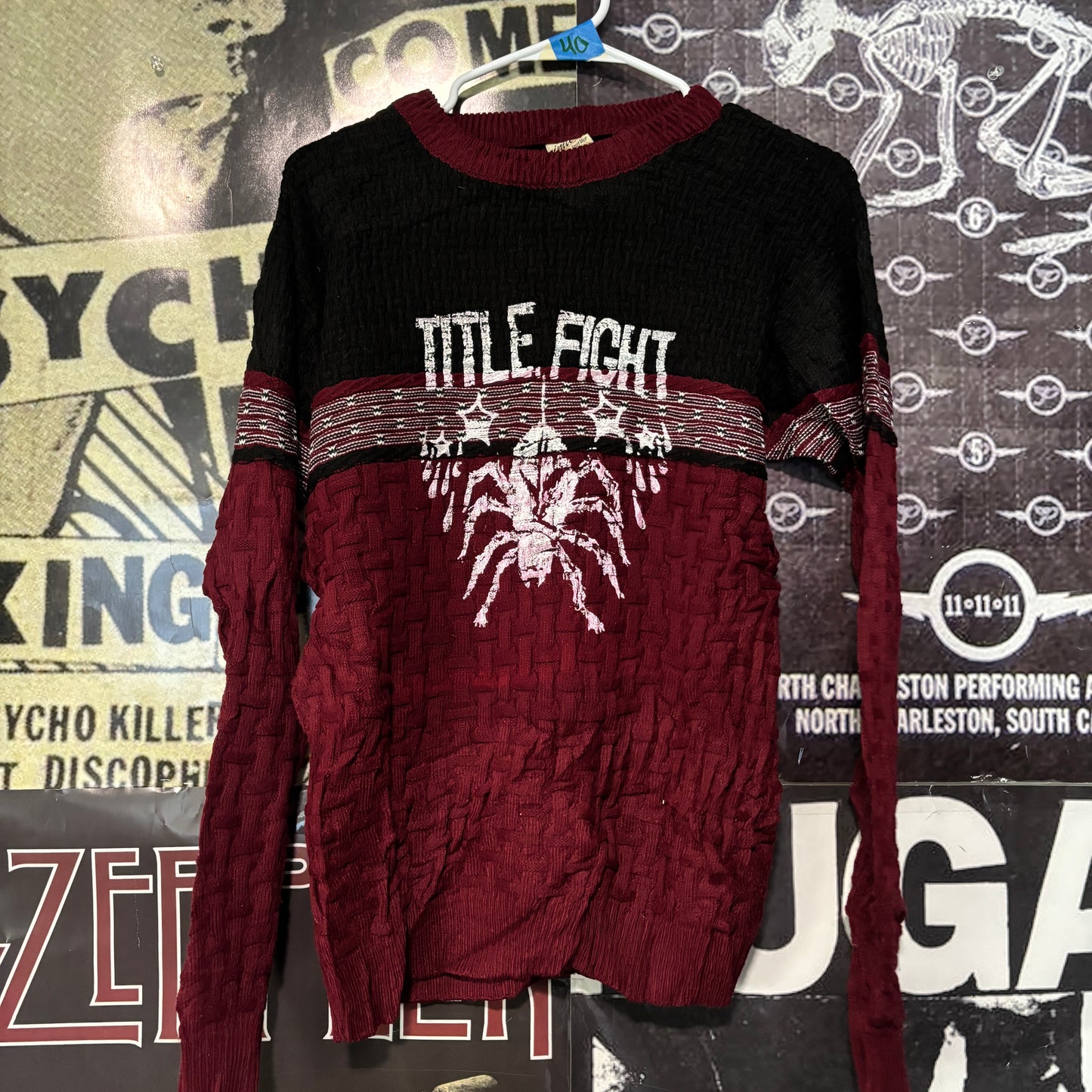 40 title fight sweater SM
