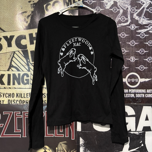 Fleetwood Mac black baby long sleeve