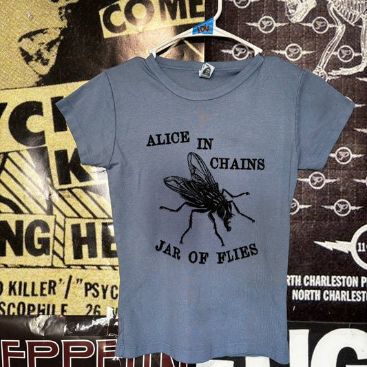 Alice In Chains blue babydoll tee