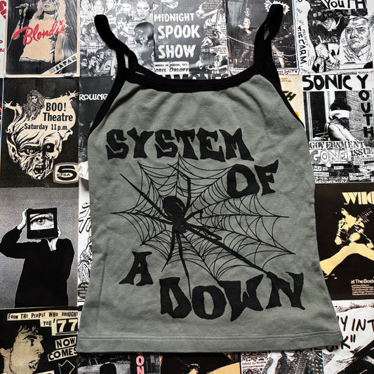System down olive/black tank MEDIUM
