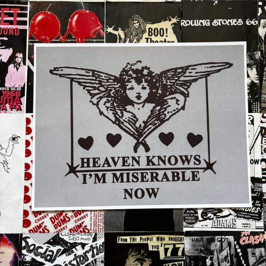 The smiths heaven poster