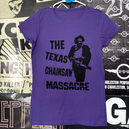 Texas purple babydoll tee SM/MED
