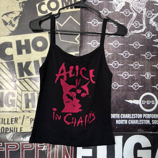 Alice In Chains black/red baby tank SM/MED