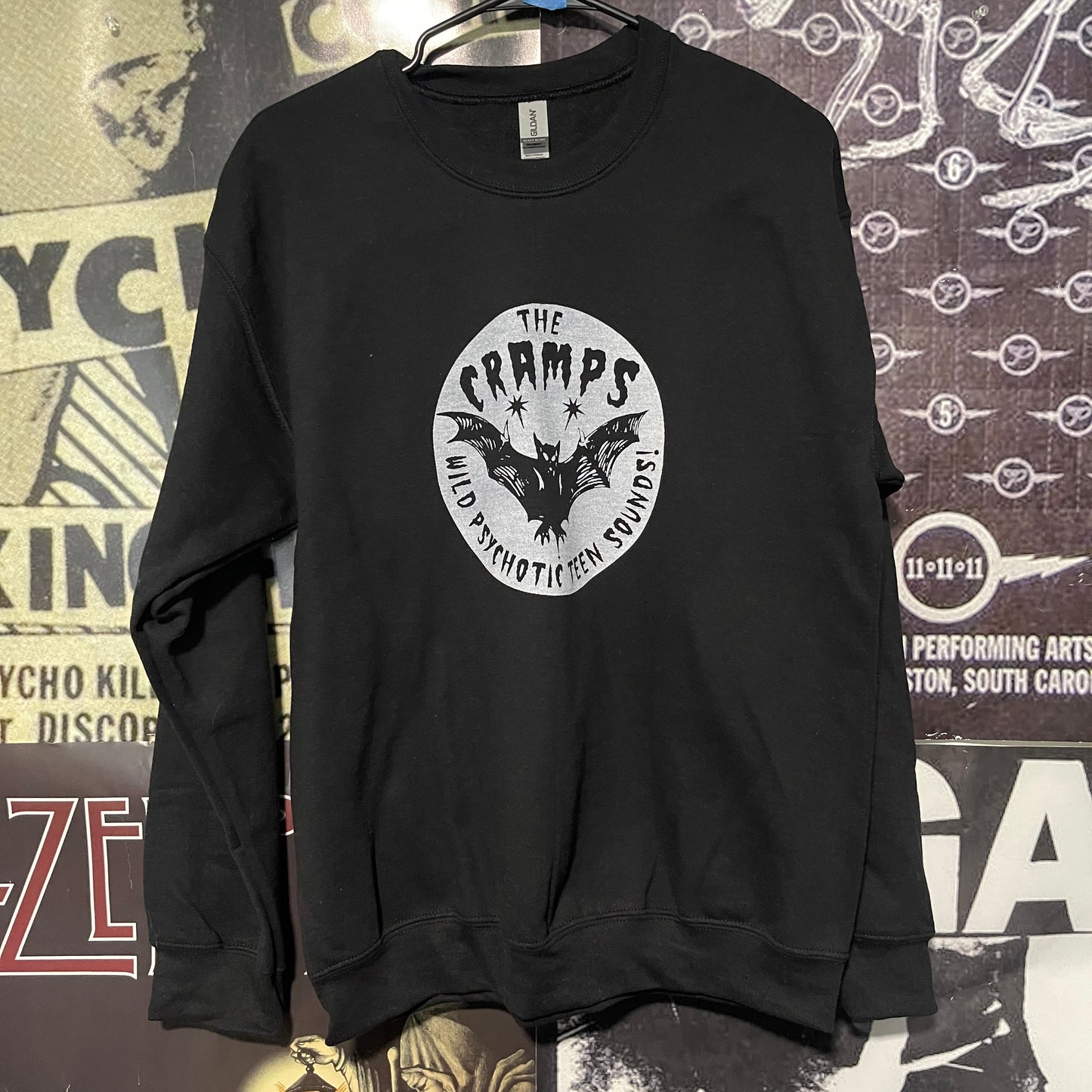 The cramps black sweatshirt