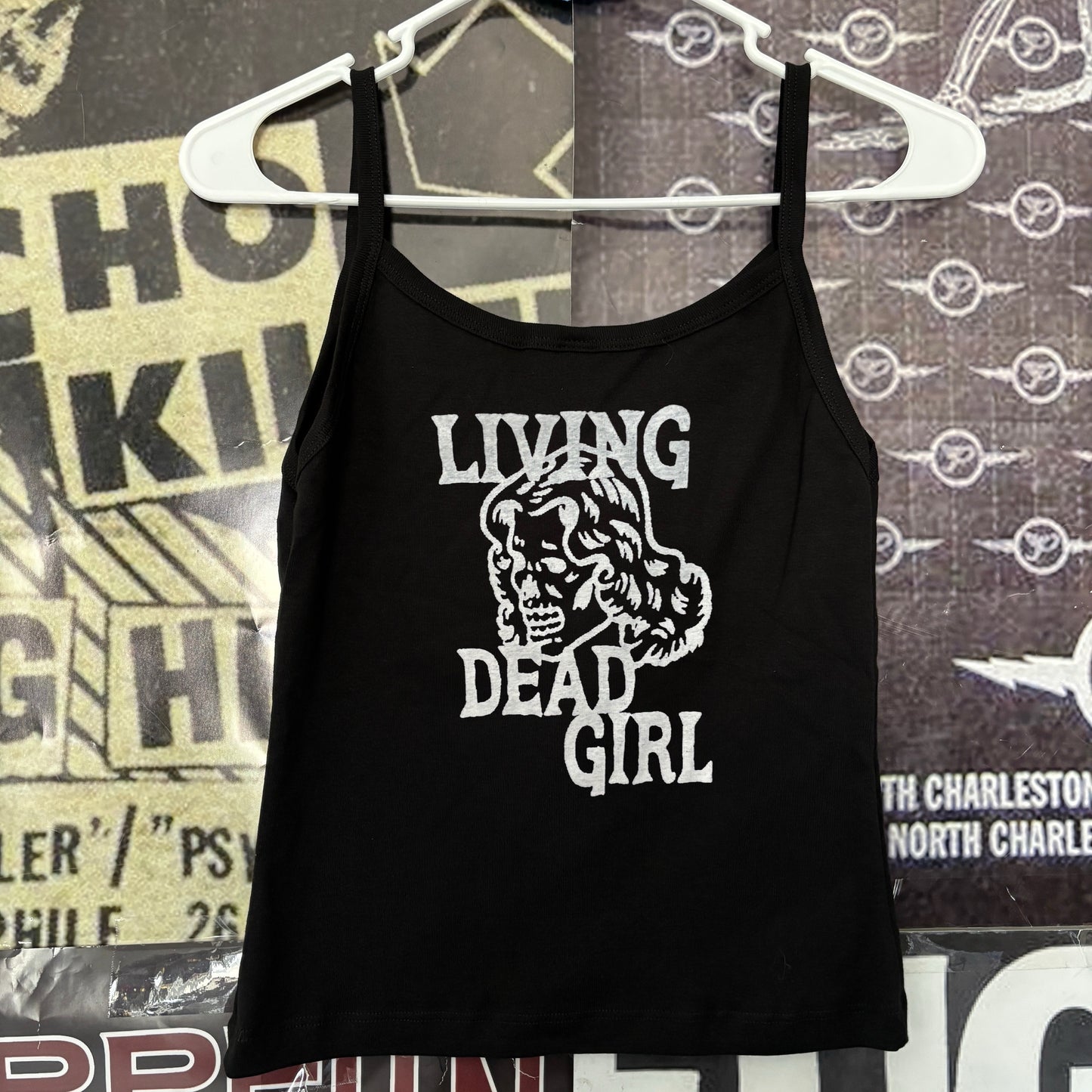 Living girl black baby tank