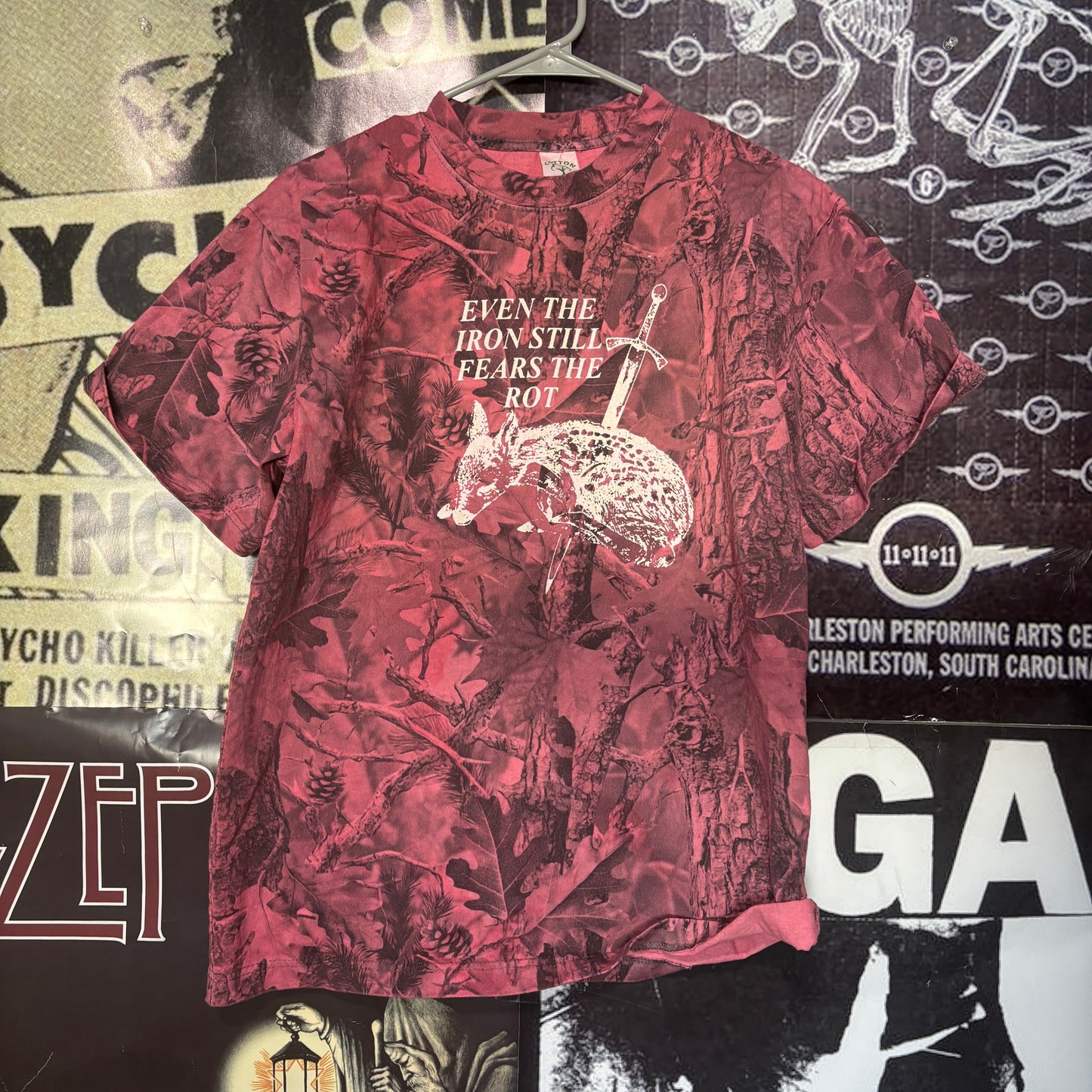Ethel Cain pink camo t-shirt