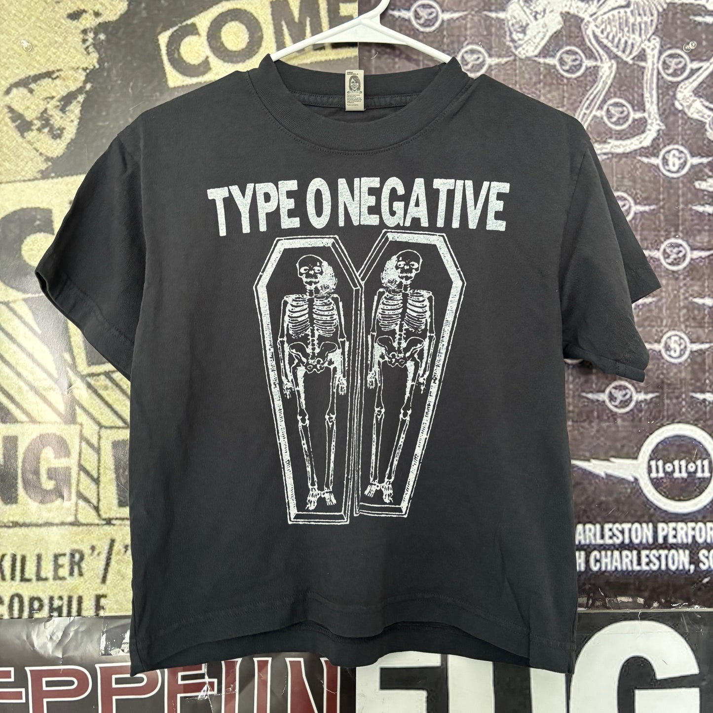 Type boxy black tee