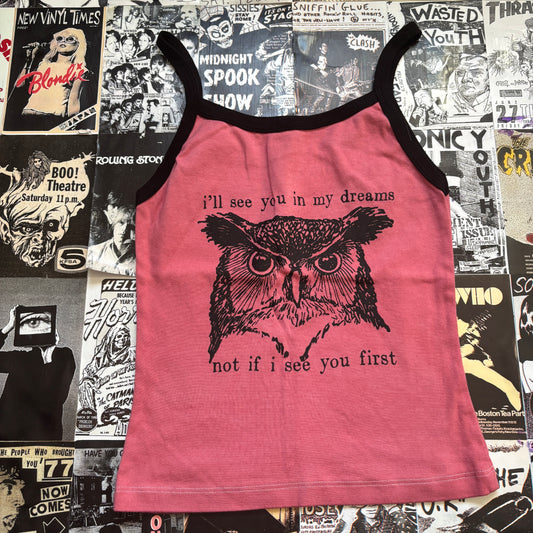 Twin peaks red ringer tank SM/MED