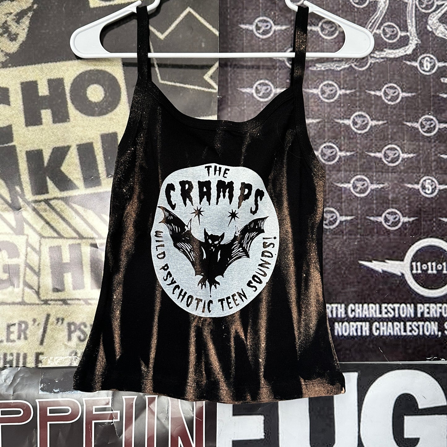 The cramps acid wash baby tank SM/MED