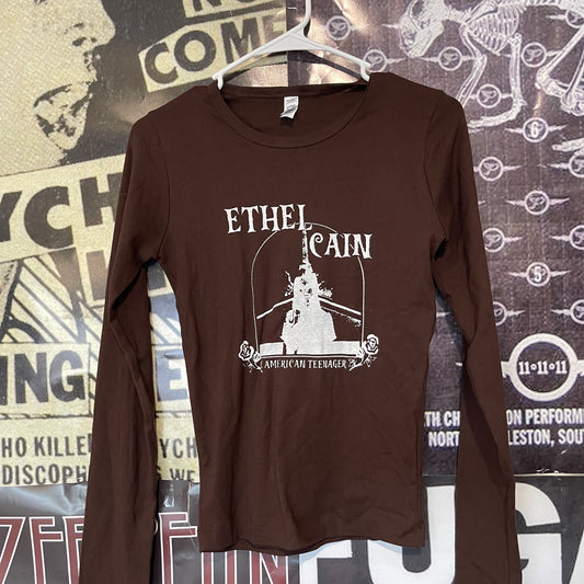 Ethel cain brown long sleeve