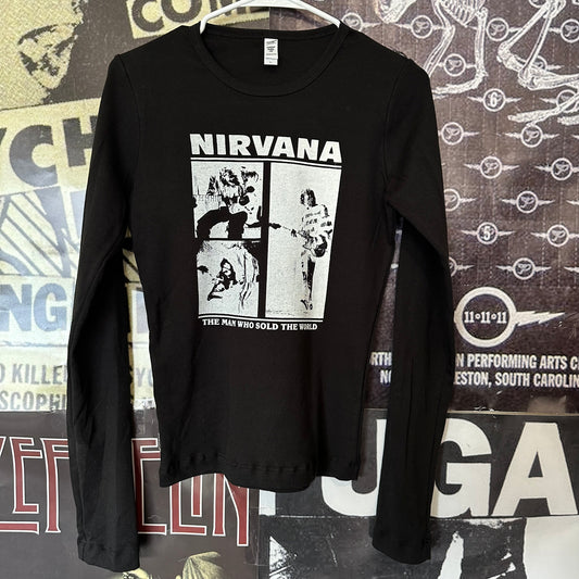 Nirvana black baby long sleeve